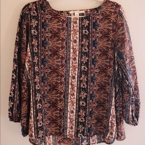 Francesca’s Printed Top